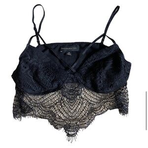 Black Lace Bralettes Bundle of 2